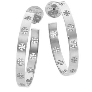 Tory Burch earrings and dust bag